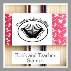 Book and Teacher Stamps